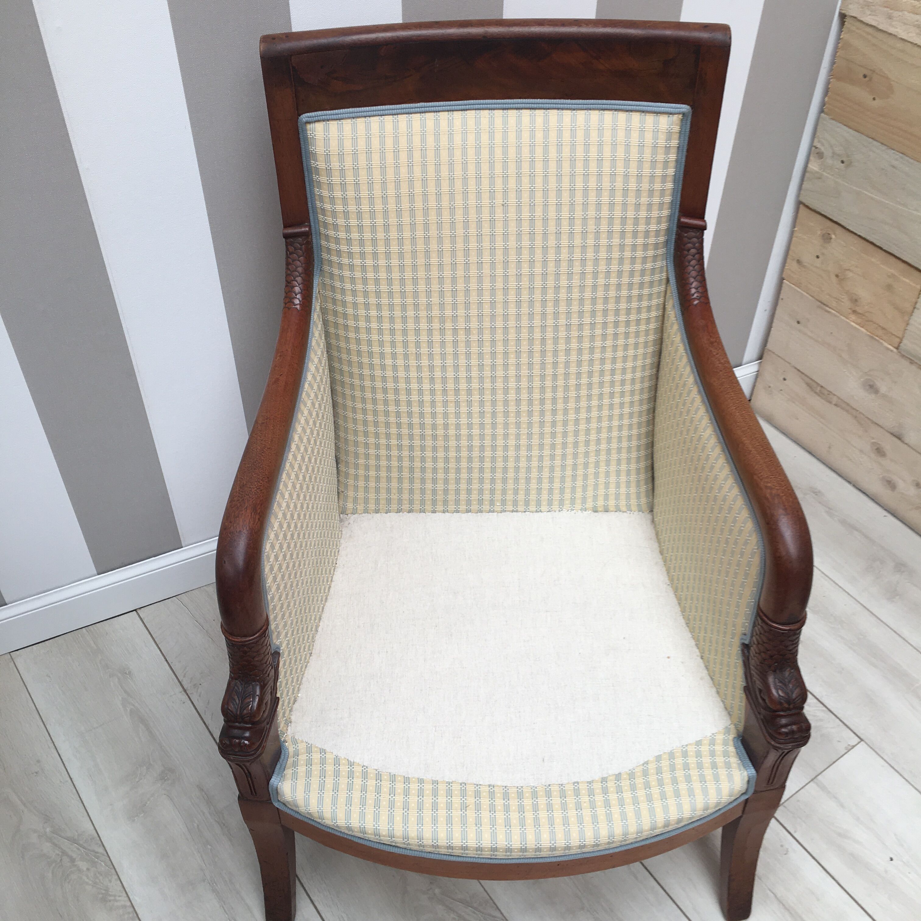 Pair of period shepherdesses restoration