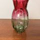 Antique Legras Rubina vase – Floral enamelled glass – Art Nouveau