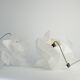 Labyrinth, Hazy, Artisan Table Lamp Light Sculpture, By Republiken