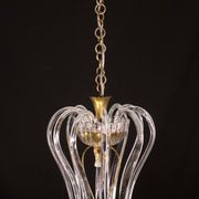 Midcentury Jewel Murano Glass Chandelier by Barovier e Toso, 1950s