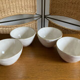 Set of four Maison du monde stoneware bowls