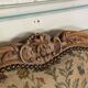 Louis XV carved wood basket seat, 18th century