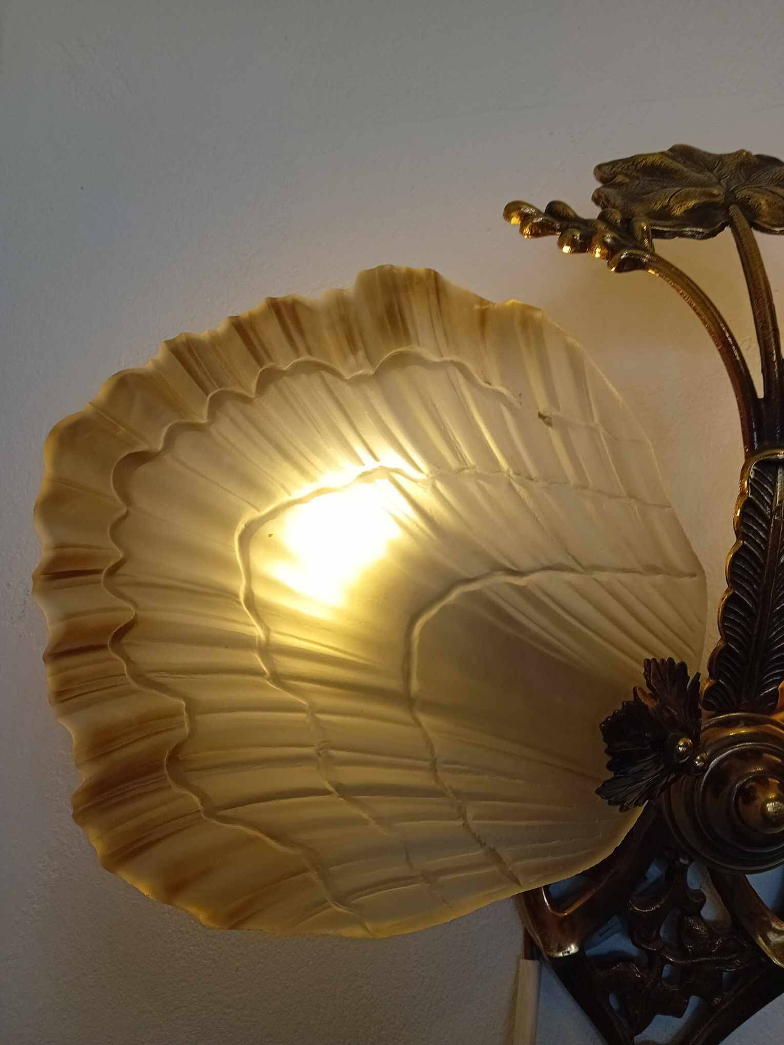 Hollywood Regency wall light, 60s/70s