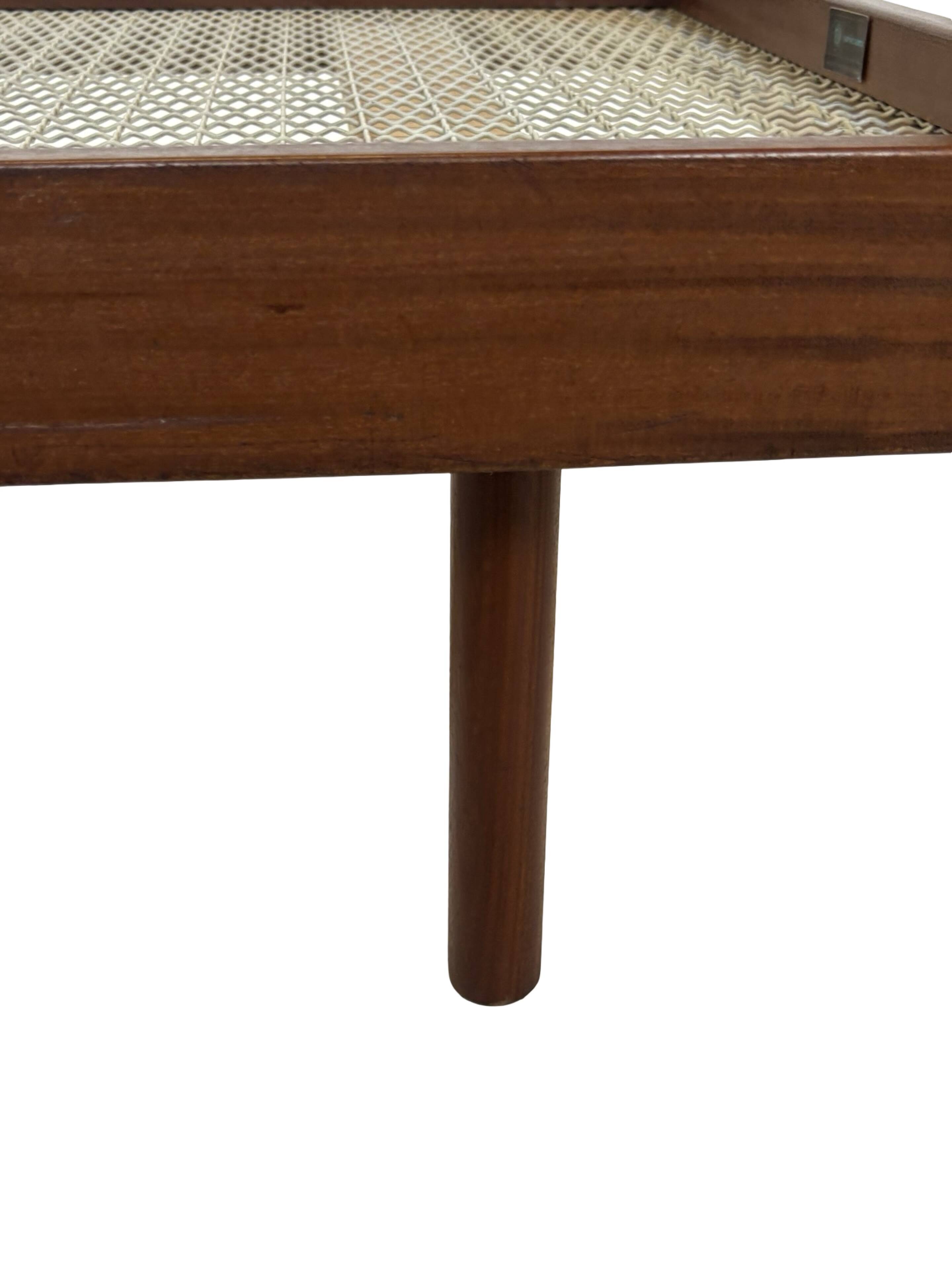 Vintage daybed minimalist design in Teak 1960s