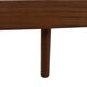 Vintage daybed minimalist design in Teak 1960s