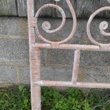 Rattan headboard