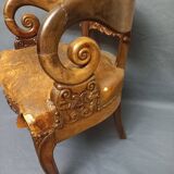 Fauteuil de bureau XIXe à restaurer