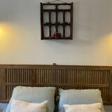 Rattan shelf