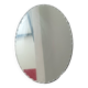 Miroir oval biseauté vintage année 60 60cm sur 42cm