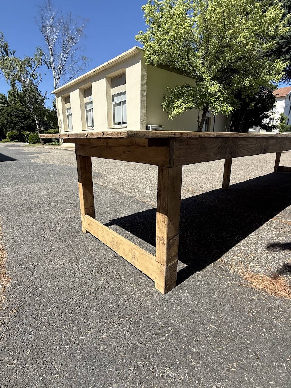 XXL 5 meter pine farmhouse table