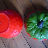 Strawberry ice bucket, vintage 1970s