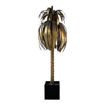 Tall Palm Tree Floor Lamp style Maison Jansen, 1960s
