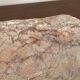 Vintage pinkish beige marble ashtray