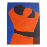 Close to you , peinture minimaliste contemporaine