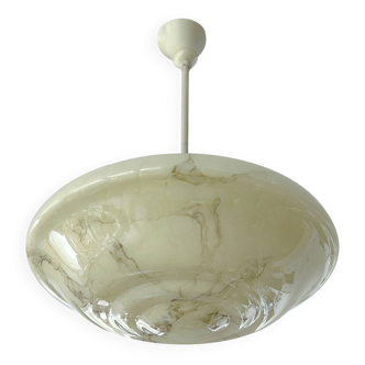 Art deco glass pendant lamp