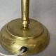 Portuguese brass bankers desk table lamp 1940s