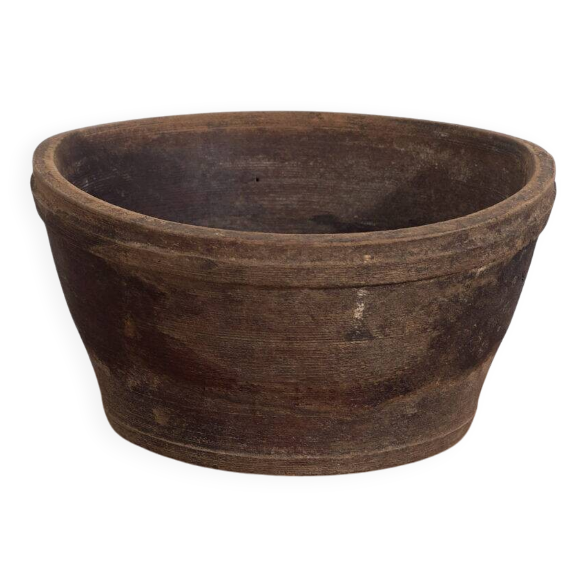 Small antique bowl in dark tones (c.1900) #27