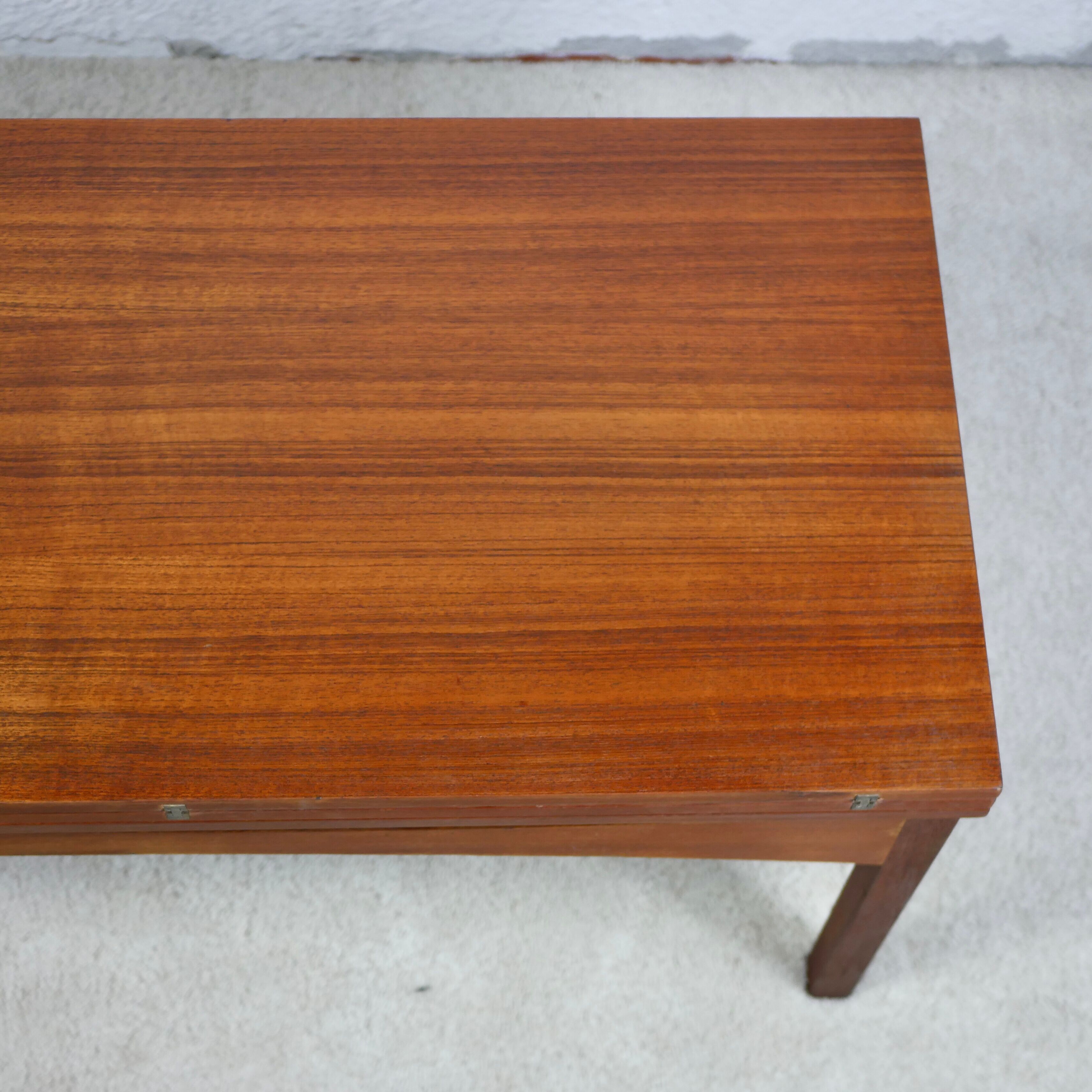 Teak system table
