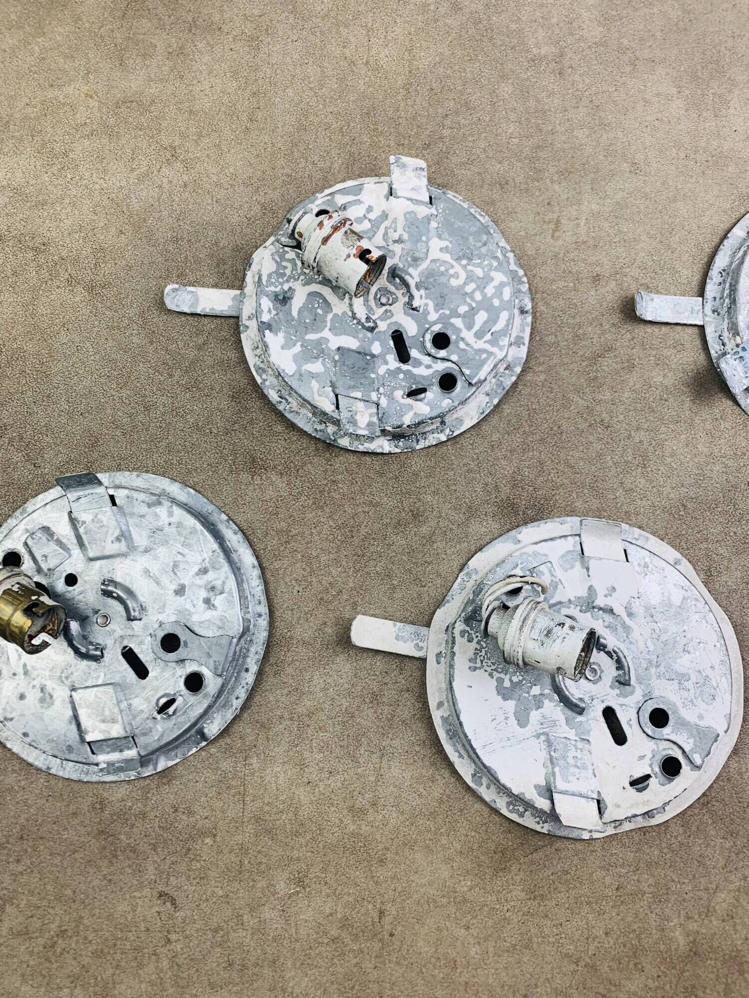 5 opaline ball sconces, half spheres, ceiling lights