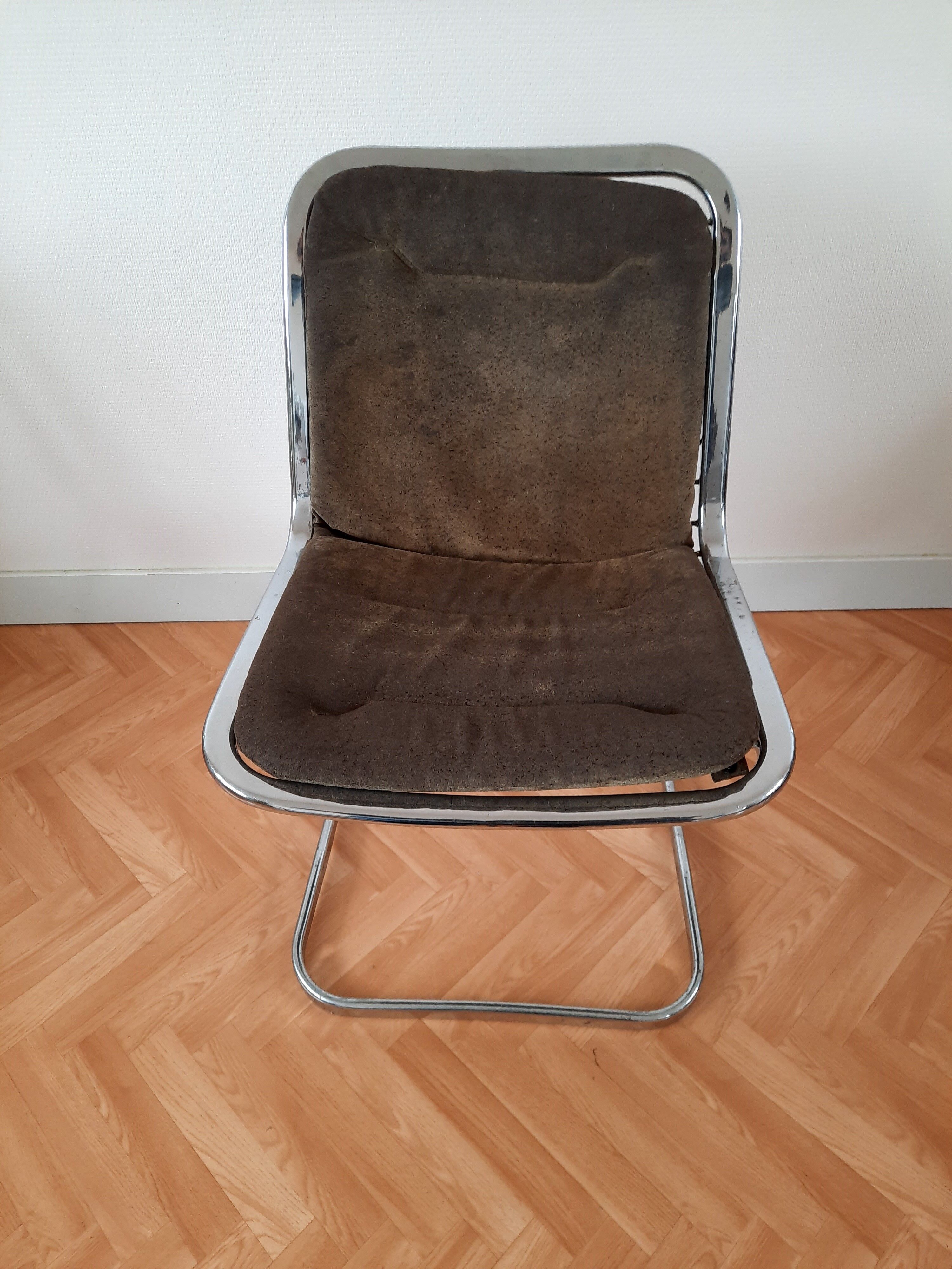 Lot of 4 Italian chairs, 70