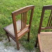 Art Nouveau chair pair