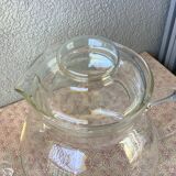 Clear glass tea set