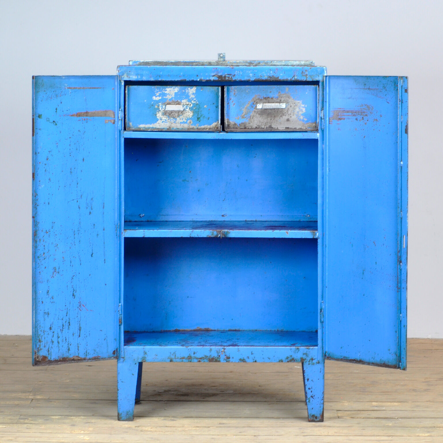 Industrial Iron Cabinet, 1960s