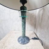Vintage Guatemalan marble lamp