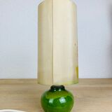 Green ceramic ball lamp