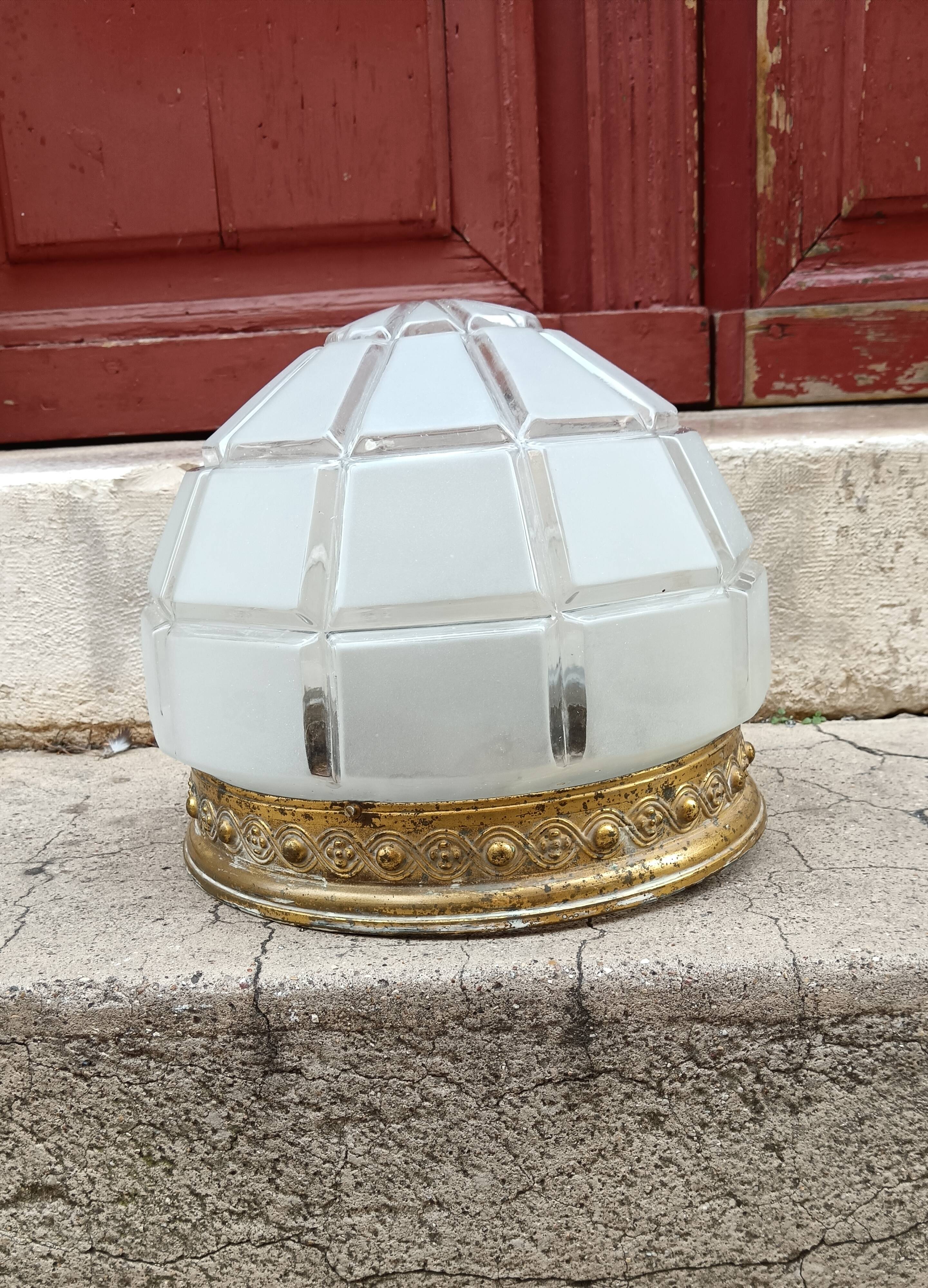 Plafonnier Art déco