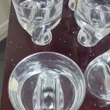 Set of 12 Kristall Krisla Whiskey Glasses Design Taddei Sistini '60