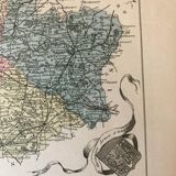 Geographic map of the Somme