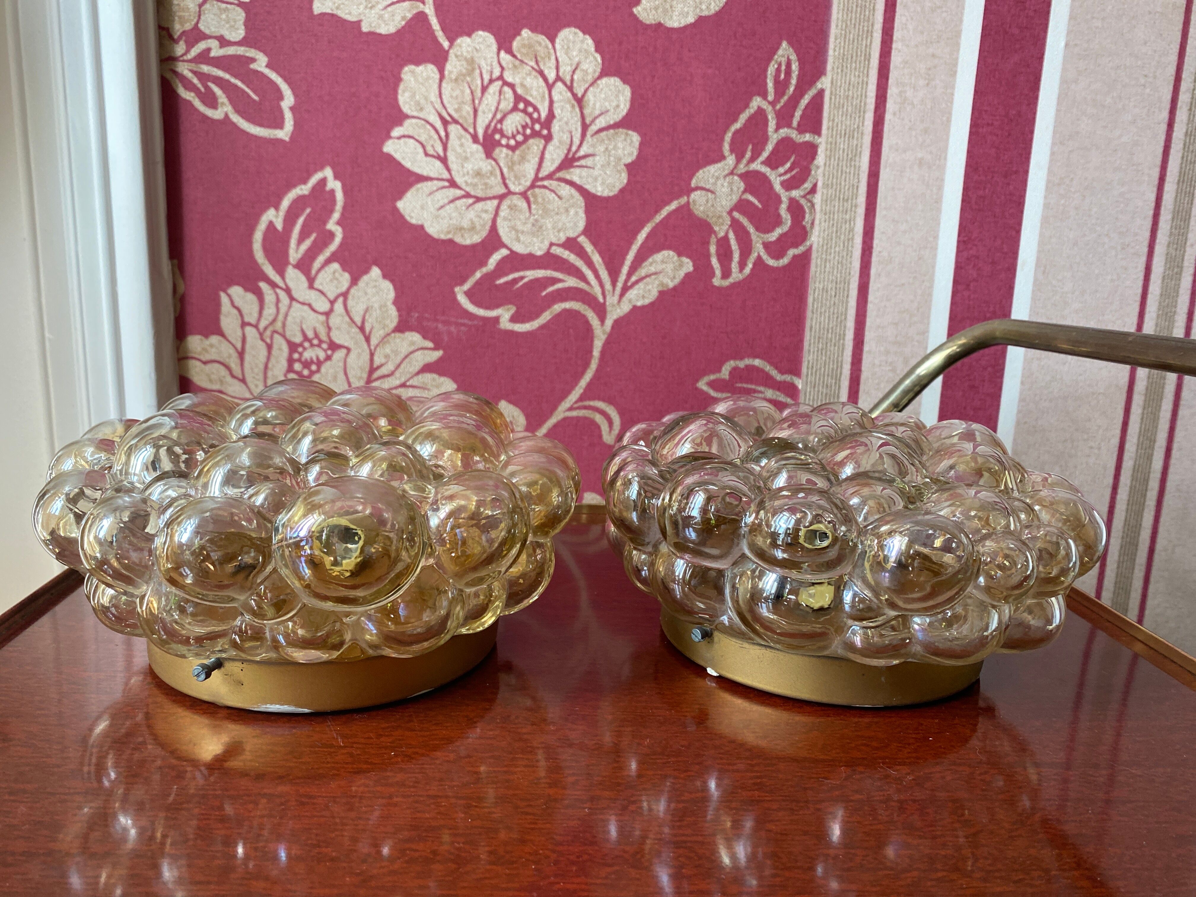 Bubble lamp by Helena Tynell for Glashütte