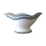 Gravy boat earthenware of Saint Amand iron earth