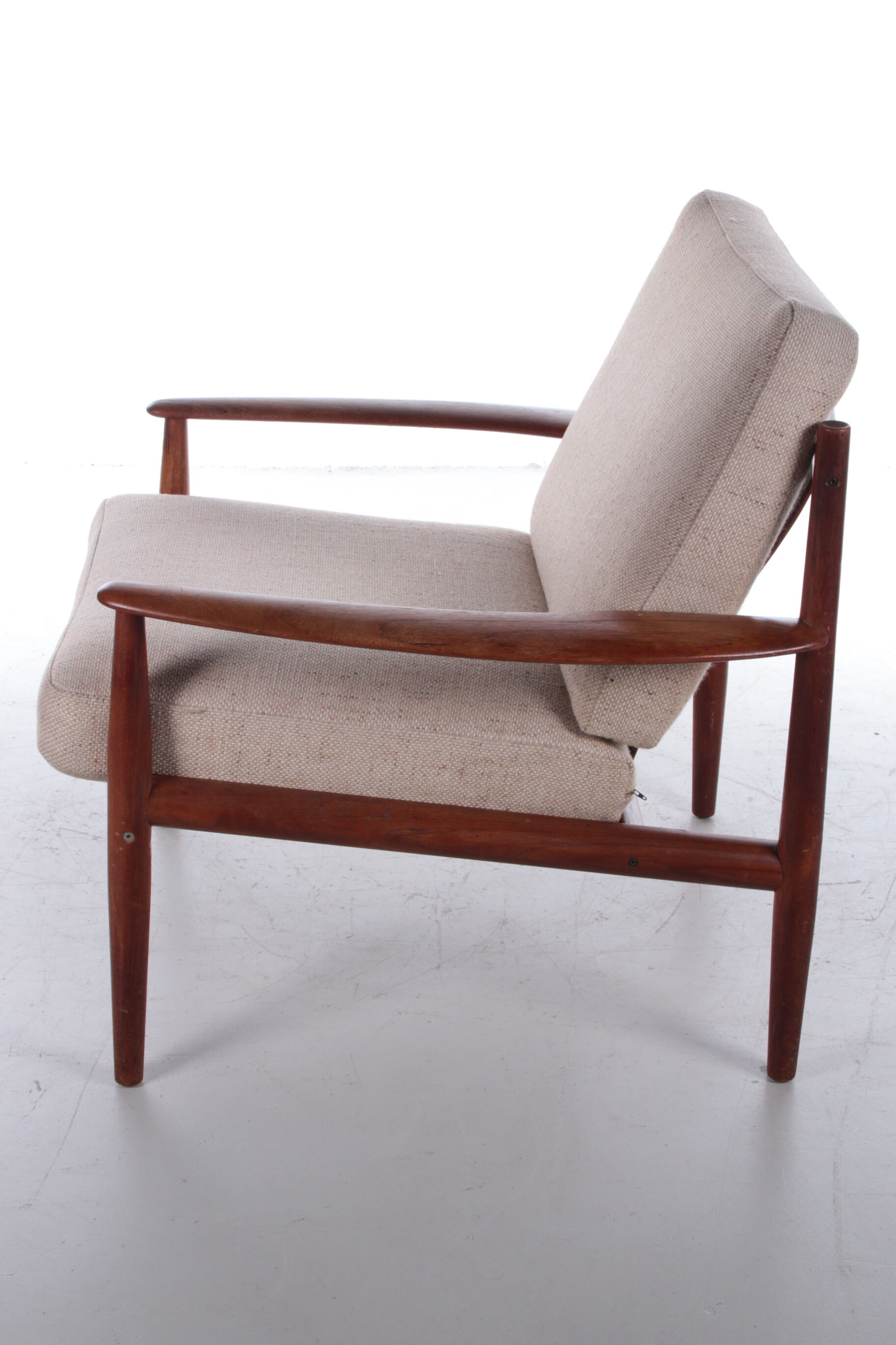 Original teak armchair design by Greta Jalk Model 118, Denmark