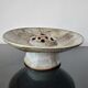 Cup pique flowers in sandstone signed