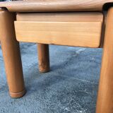 Pair of vintage elm bedsides