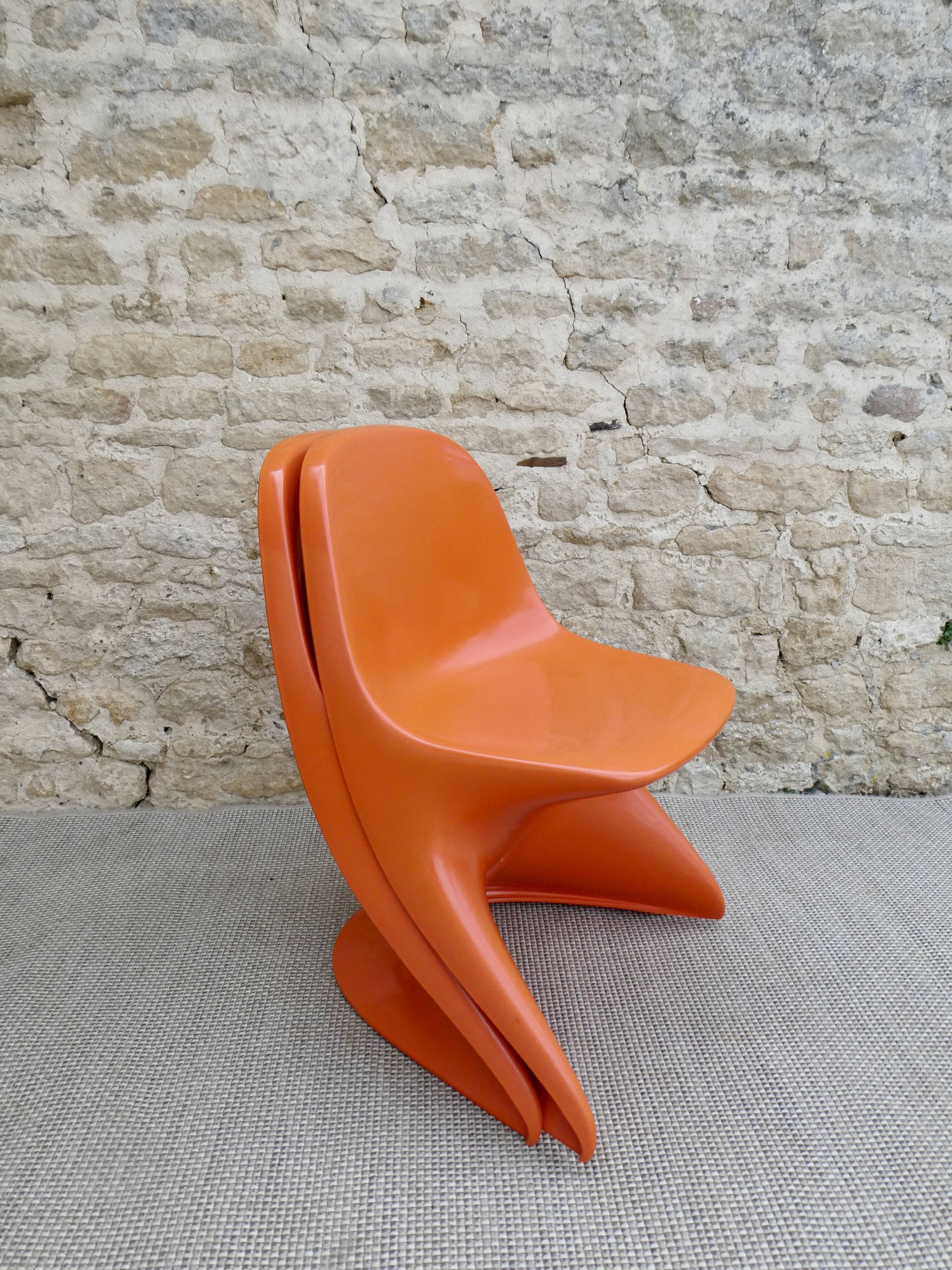 Pair of Casolino children's chairs from the 70s