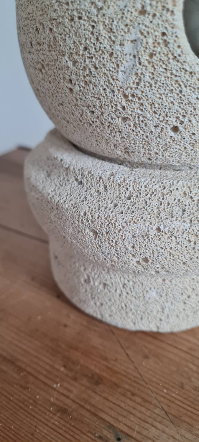 Table lamp in reconstituted stone 1970