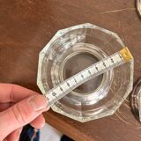 lot of 5 silver-plated metal fruit bowls in syrup made in Italy