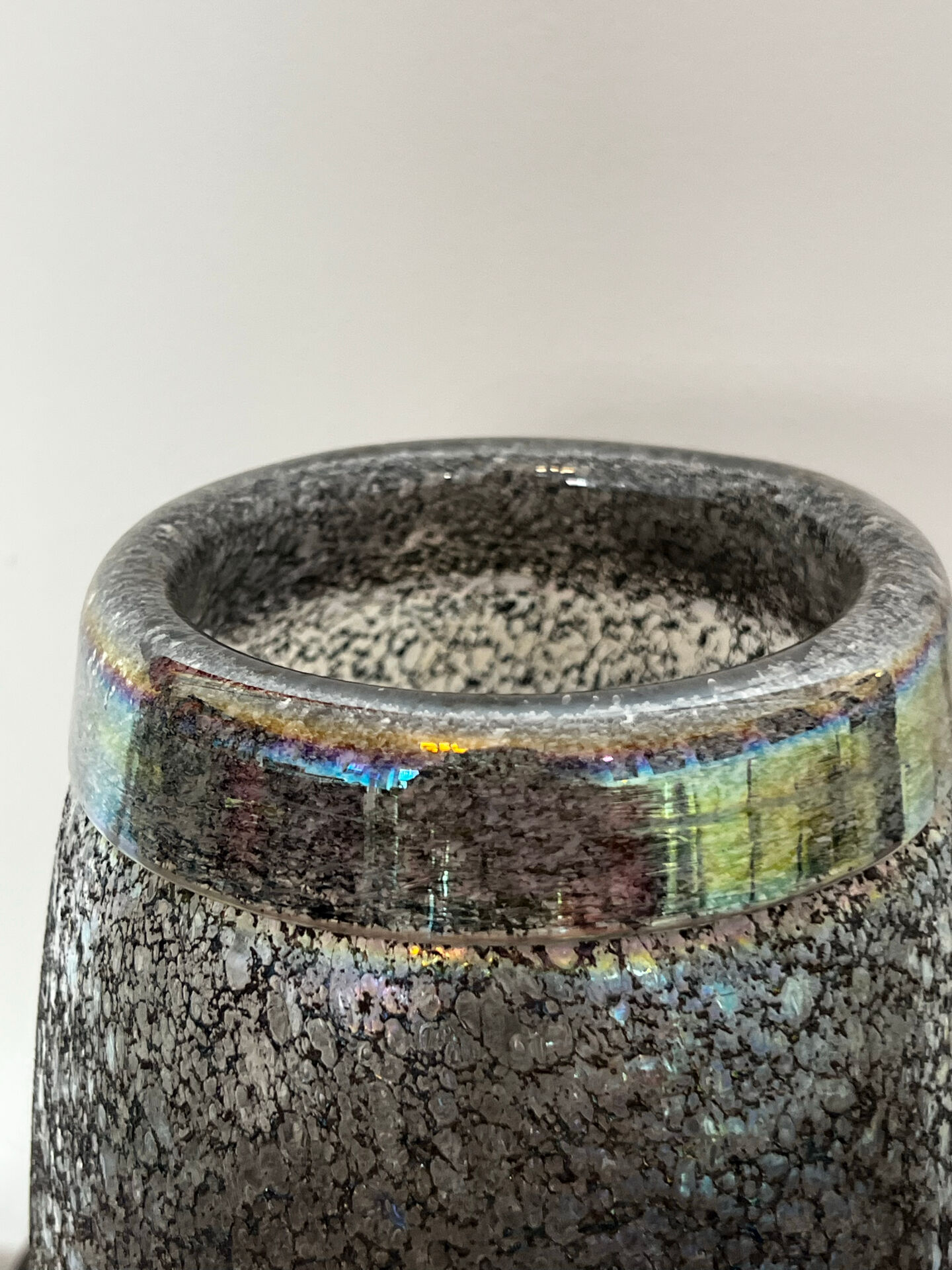 Iridescent vase 1970s/80s