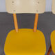 Suite of 3 chairs produced by Ton in the 1960s