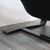 Leather Armchair by Åke Fribytter for Nelo Möbel, Sweden, 1970s