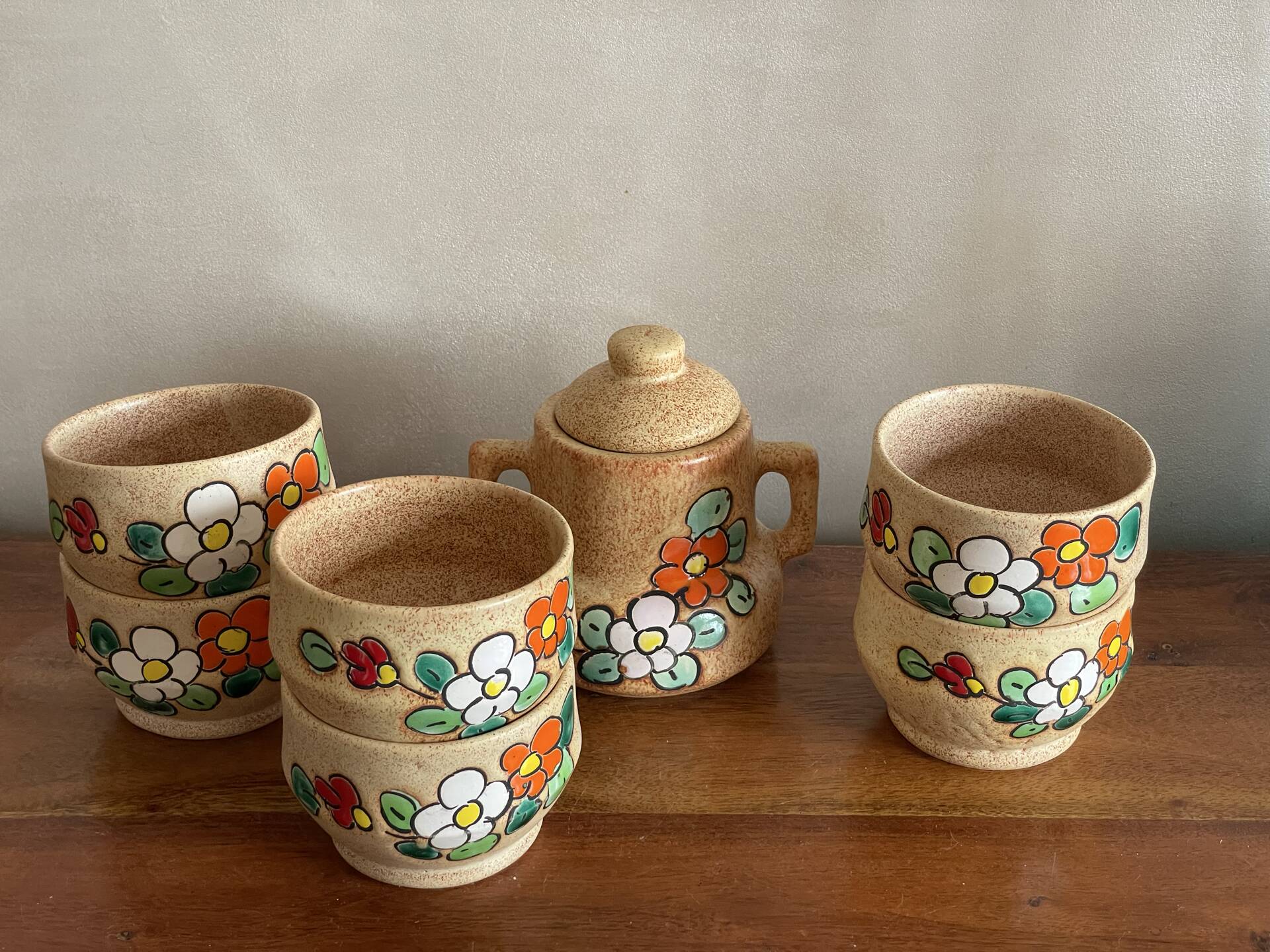 Ensemble Vallauris thé, café