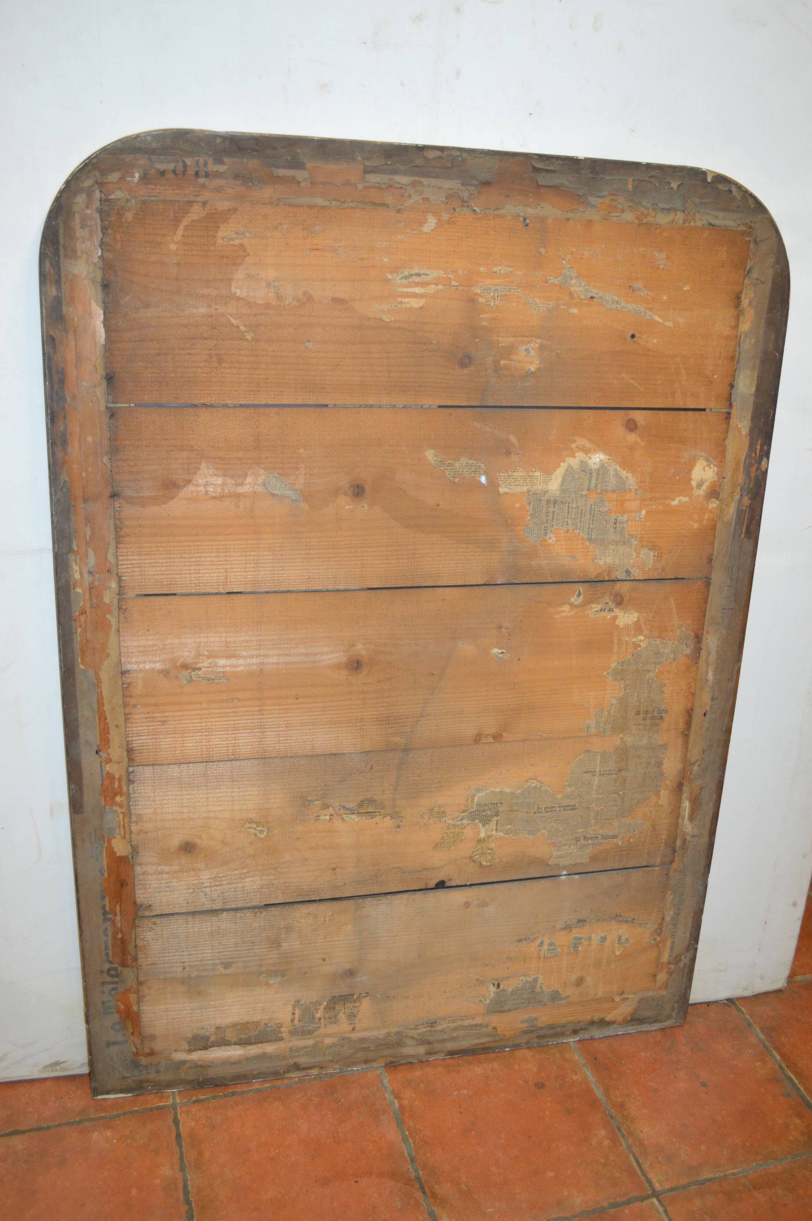 Louis Philippe style gold mirror - 129x92cm