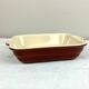 Small oven dish - Emile Henry France, registered model