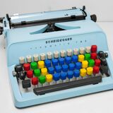 Scheidegger typomatic tms typewriter revised and new ribbon