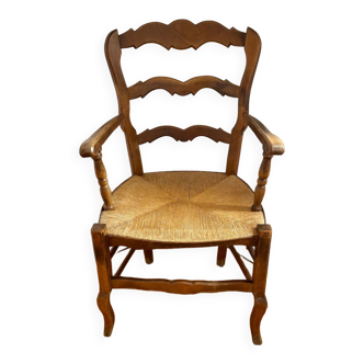Rustic country armchair