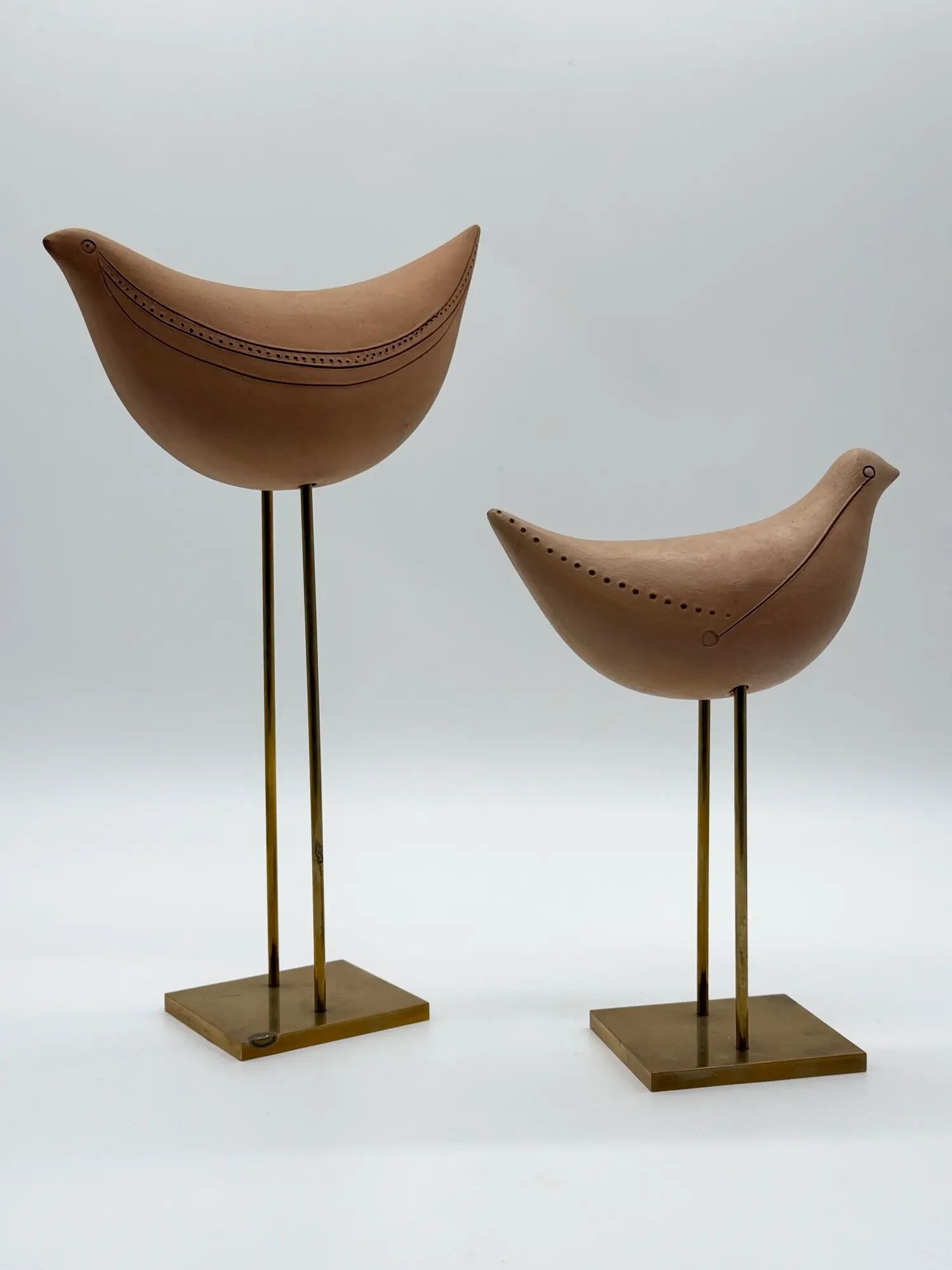 Pair of birds "Birds" — Aldo Londi for Bitossi Ceramiche, Italy 1960s