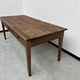 Old farmhouse table (50s) with 3 drawers